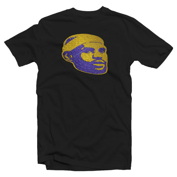 LeBron James embroidery Face T-shirt